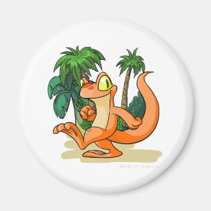 Aimant Techo orange sur une recherche d'île de mystère