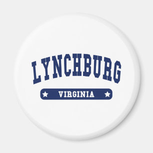 Aimant tee - shirts de style Lynchburg Virginia College