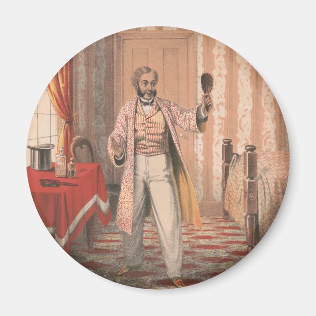 Aimant Teinture à cheveux Uphams, vers 1864 (Devant)