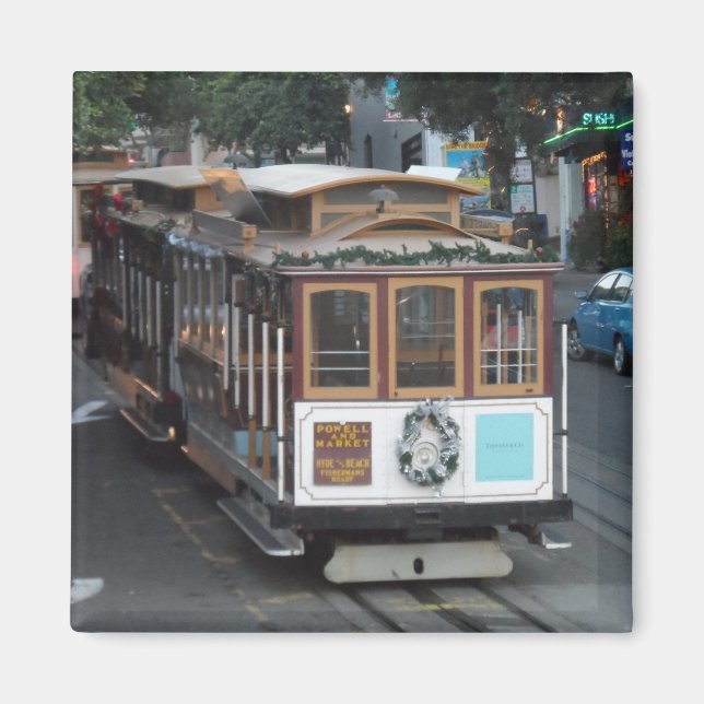 Aimant Téléphérique de San Francisco (Devant)
