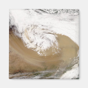 Aimant Tempête de poussière dans le nord de la Chine 2