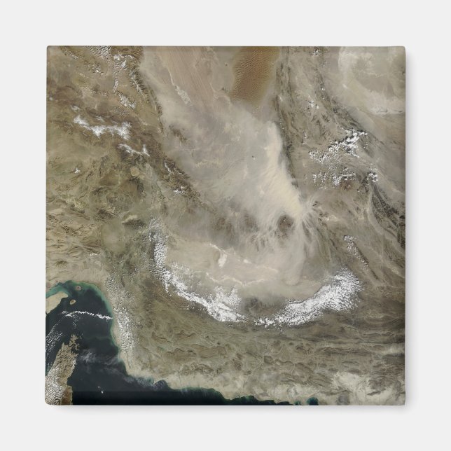 Aimant Tempête de poussière en Iran (Devant)