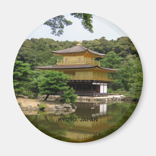 Aimant Temple d'or, Kyoto (Devant)