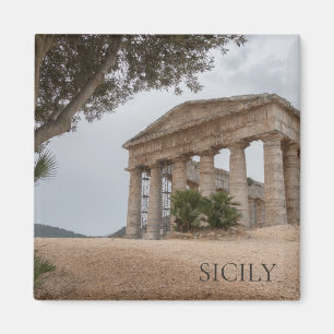 Aimant Temple grec à Segesta, Sicile