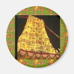 Aimant Temple hindou de TIRUPATI : L'Inde du sud