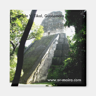 Aimant Temple V, Tikal, Guatemala