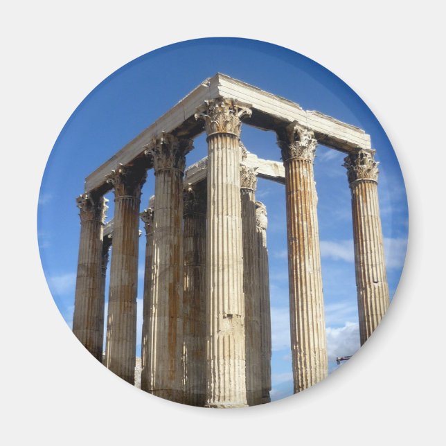 Aimant temple zeus (Devant)