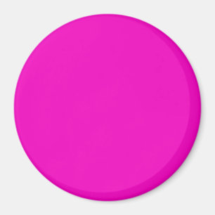 Aimant Tendance des couleurs de la mode brillante rose ch
