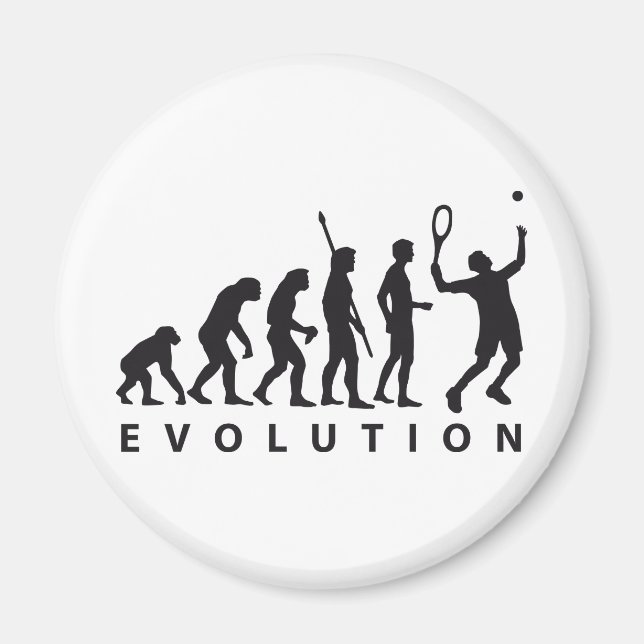 Aimant tennis d'évolution (Devant)