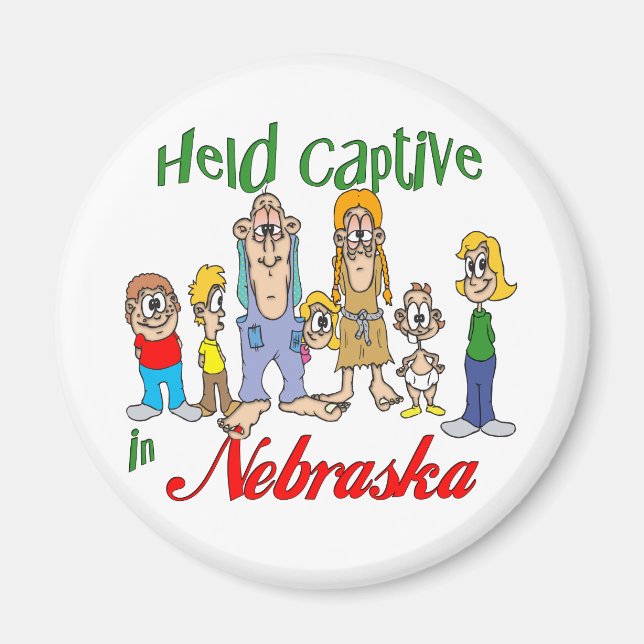 Aimant Tenu captif au Nebraska (Devant)