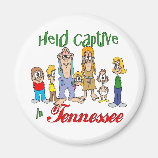 Aimant Tenu captif dans le Tennessee (Devant)