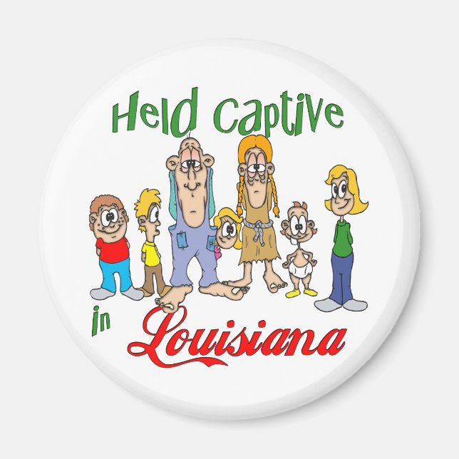 Aimant Tenu captif en Louisiane (Devant)