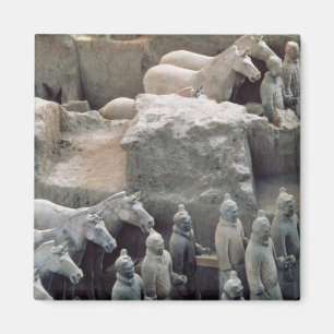 Aimant Terracotta Army, dynastie Qin, 210 av. J.-C.