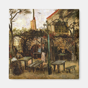 Aimant Terrasse du Café Montmartre (F238)Van Gogh Art