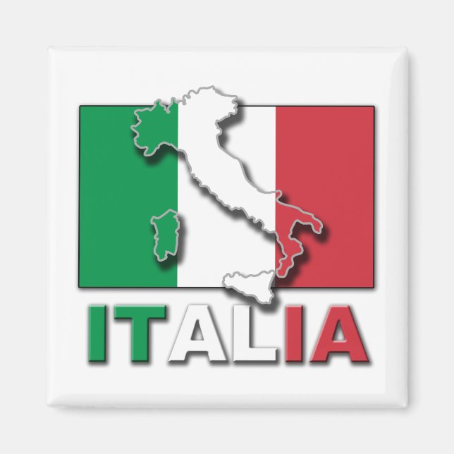 Aimant Terre du pavillon Italia (Devant)