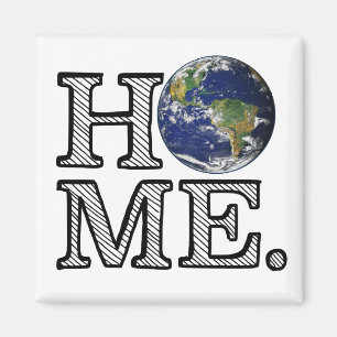 Aimant Terre est la maison Naturaliste Maison Warmer