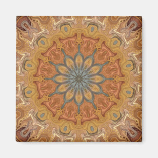 Aimant Terre Lotus Mandala