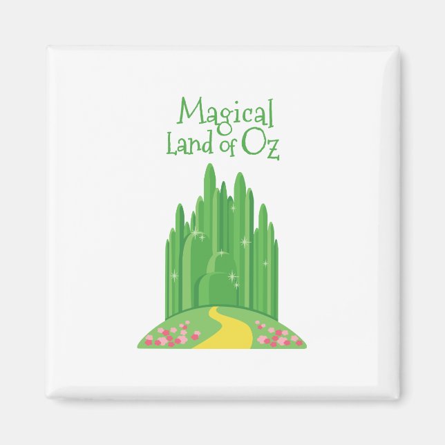 Aimant Terre magique d'Oz (Devant)