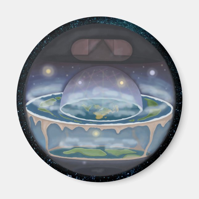 Aimant Terre spatiale (Devant)