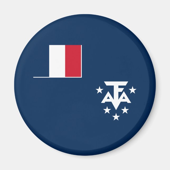 Aimant Terres australes françaises de l'Antarctique (Devant)