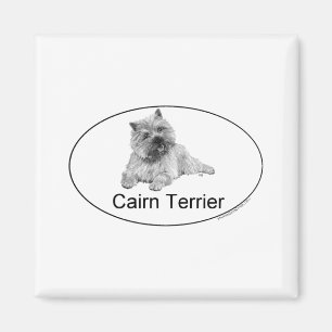 Aimant Terrier Cairn