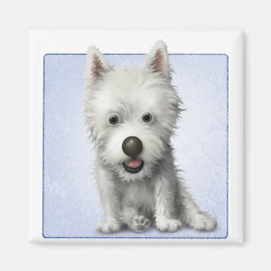 Aimant Terrier des montagnes occidental