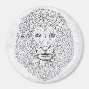 Aimant Tête de lion