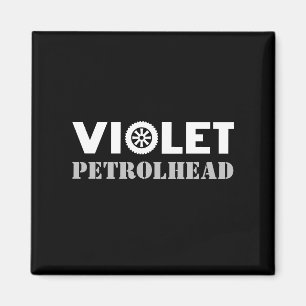 Aimant Tête de pétrole violette