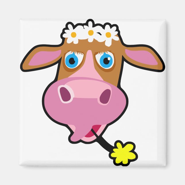 Aimant Tête de vache (Devant)