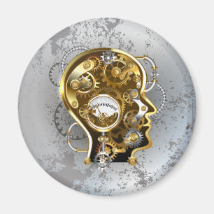 Aimant Tête de vapeur avec manomètre