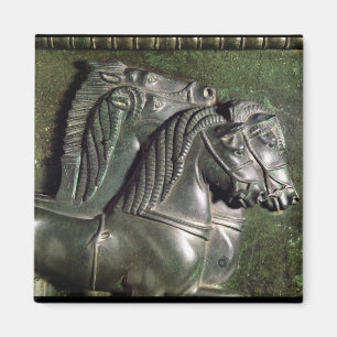 Aimant Tête d'un cheval d'un quadriga