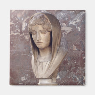 Aimant Tête d'une femme connue sous le nom d'Aspasia de