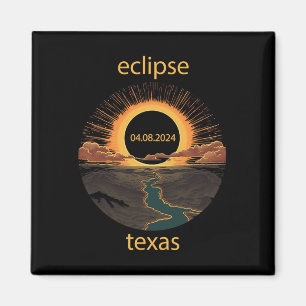 Aimant Texas Eclipse 8 avril 2024 04.08.2024 Texas Solar