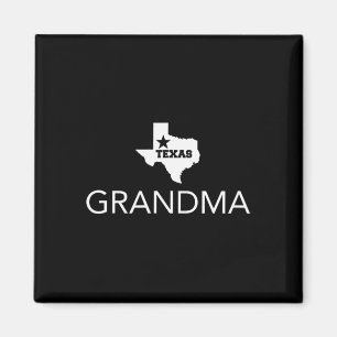 Aimant Texas Family State of Tx Fier Grandma Texas Vacat