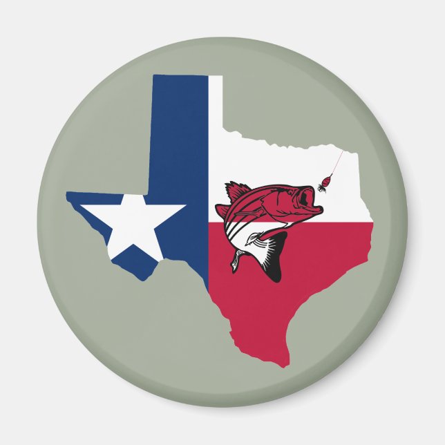 Aimant Texas Fishing (Devant)