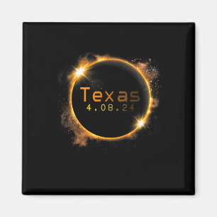 Aimant Texas Total Solar Eclipse 2024 Solar Eclipse