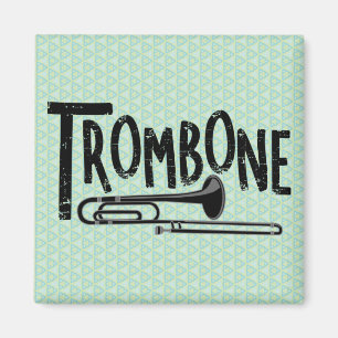 Aimant Texte brut Trombone
