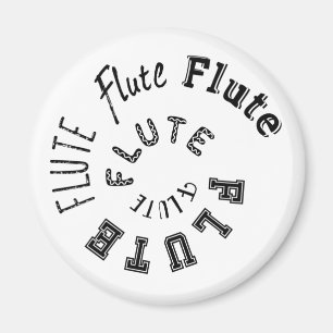 Aimant Texte de la spirale de flute