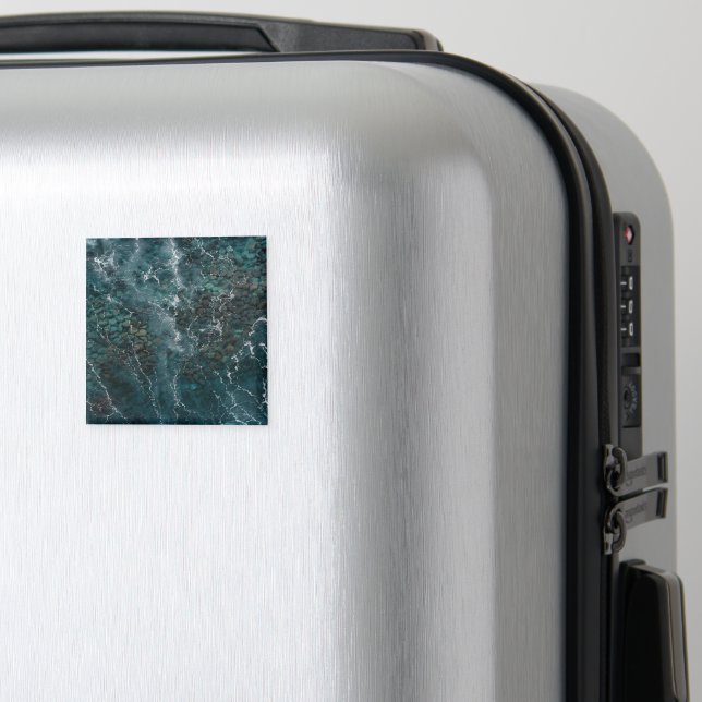 Aimant Texture d'océan bleu profond (In Situ (Bagages))