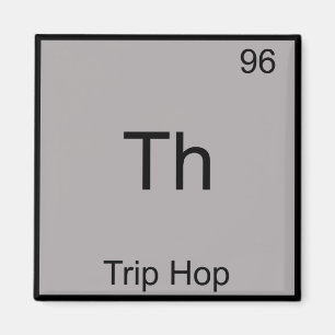 Aimant Th - Chimie Triphop Symbole T-shirt drôle d'élémen