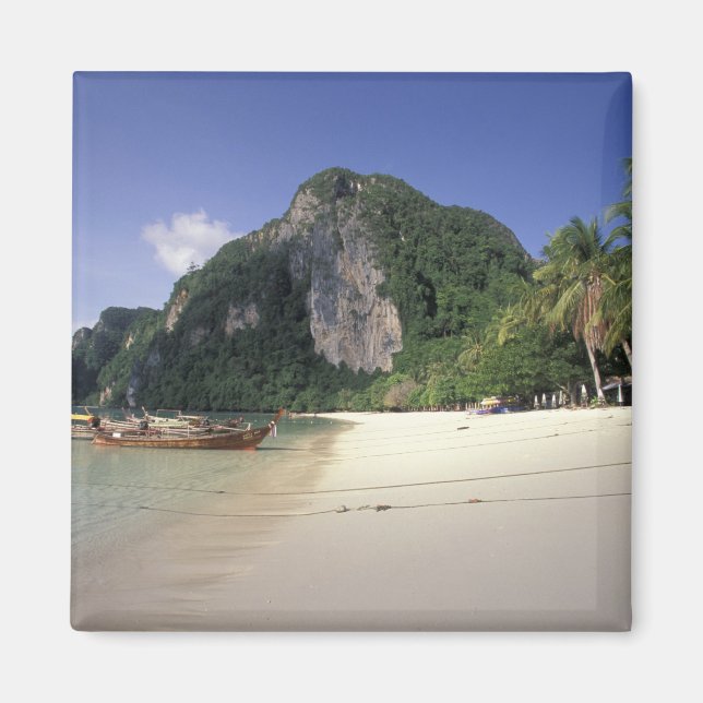 Aimant Thaïlande, mer d'Andaman, île de Ko Phi Phi, plage (Devant)