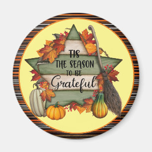 Aimant Thanksgiving Collection d'automne tendance