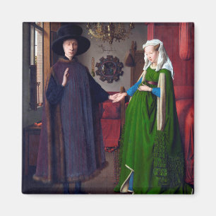 Aimant The Arnolfini Portrait, Jan van Eyck