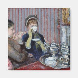 Aimant Thé de l'après-midi, Mary Cassatt