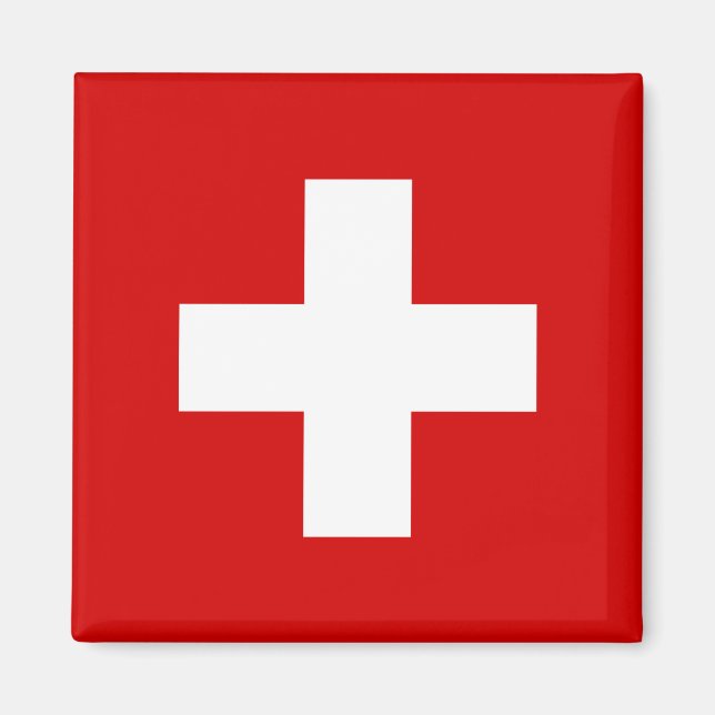 Aimant The Flag of Switzerland (Devant)