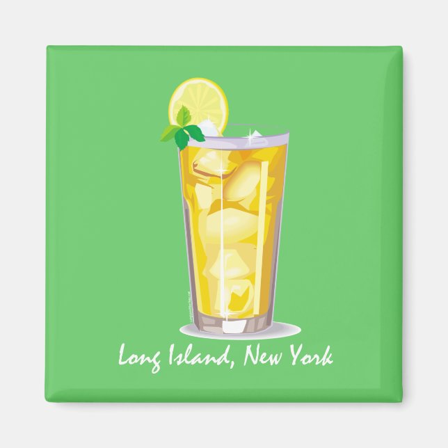 Aimant Thé glacé de Long Island (Devant)