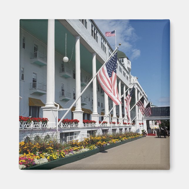 Aimant The Grand Hotel on Mackinac Island, Michigan (Devant)