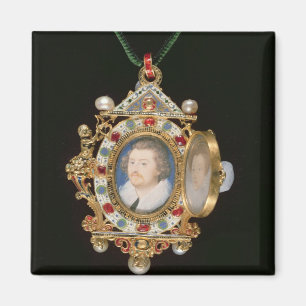 Aimant The Gresley Jewel, with miniature portraits of sir