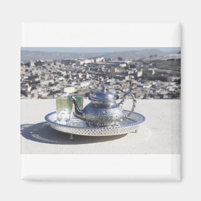 Aimant Thé marocain - Thé marocain - Marrakech (Devant)