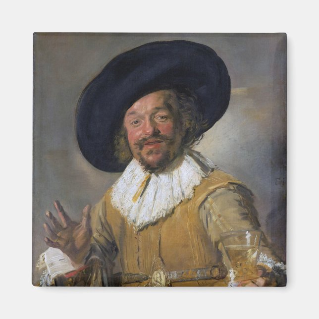 Aimant The Merry Drinker, Frans Hals, 1628-1630 (Devant)